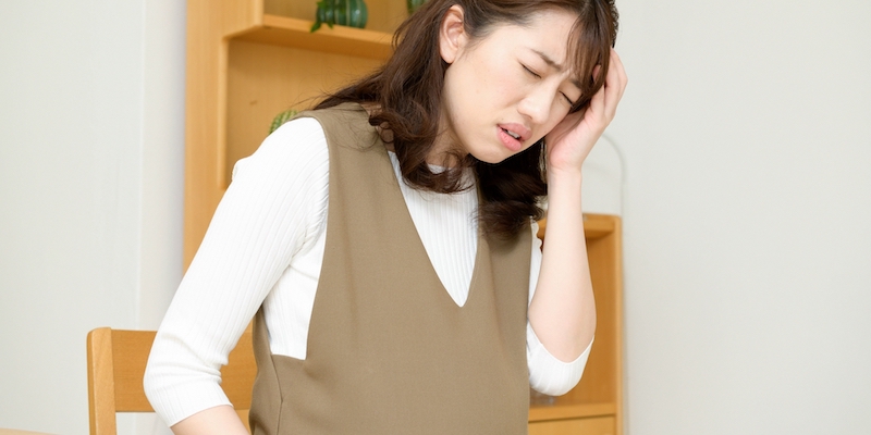 妊娠初期のつわりがツライ