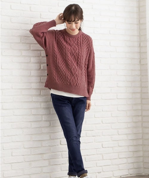 エンジェリーベ　マタニティスキニーデニム